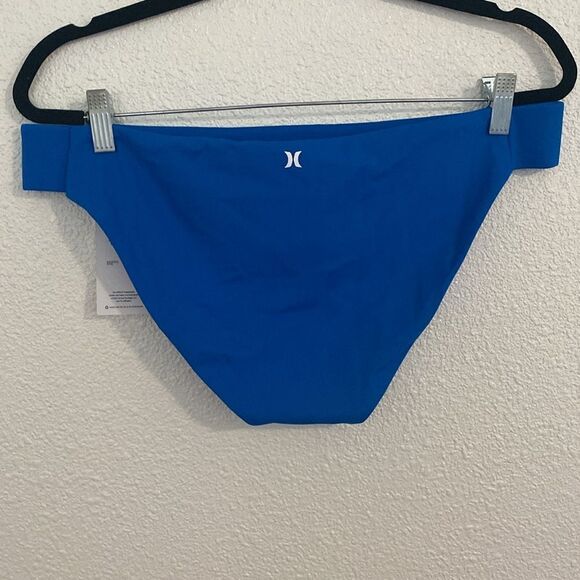 NWT-Hurley Max Solid Full Tab Side- Royal Blue- Bikini Bottom- Size XL - Picture 6 of 11